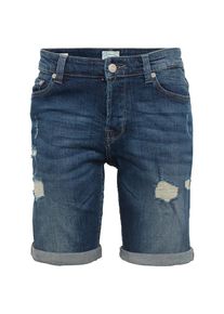 Only & Sons Only & Sons, Herren Jeans Shorts 'onsPLY SHORTS M BLUE DAMAGE CR 8603 NOOS', Indigo