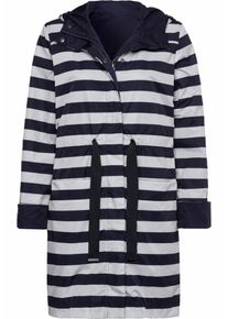 BASEFIELD, Damen Outdoorjacke, Nachtblau / Weiß