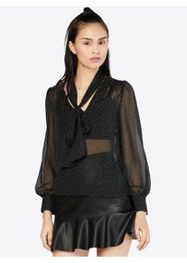 New Look, Damen Tunika 'PUSSY BOW', Schwarz
