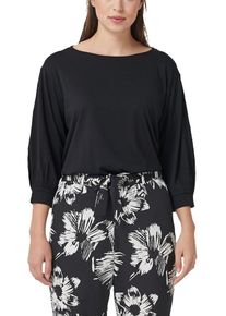 TRIANGLE, Damen Jerseyshirt, Schwarz