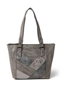 Tom Tailor, Damen Shopper, Grau