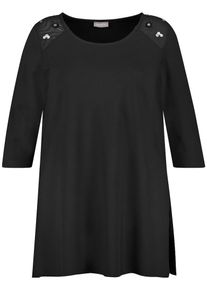 SAMOON, Damen Shirt, Rosa / Schwarz