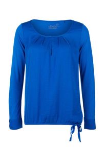 s.Oliver RED LABEL, Damen Longsleeve, Royalblau