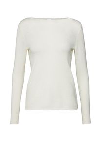 BOSS, Damen Pullover 'Wabandel', Wei&szlig;