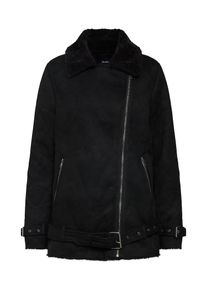 Object, Damen Bikerjacke 'OBJLITT', Schwarz