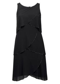sheego Style, Damen Kleid, Schwarz
