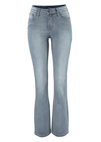 Arizona, Damen High-waist-Jeans 'Bootcut', Blue Denim