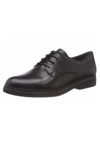 Tamaris, Damen Schnürschuhe, Schwarz