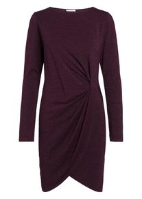 Pieces, Damen Kleid, Weinrot