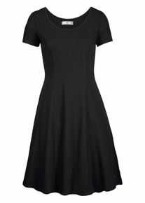 AJC, Damen Jerseykleid, Schwarz