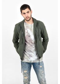tigha, Herren Jacke mit Zip-Details ' Tyrees ', Grün