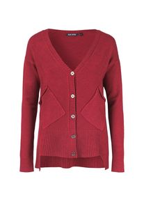 Blue, Damen Strickjacke, Rot