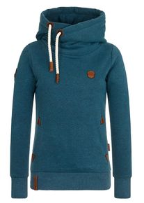 Naketano, Damen Hoody 'Tr&ouml;deln & Turteln', Petrol