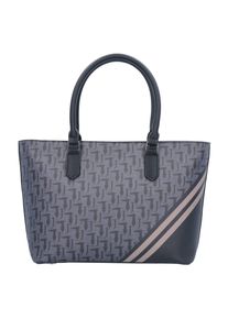 TRUSSARDI JEANS, Damen Shopper 'Vaniglia', Graphit / Graumeliert