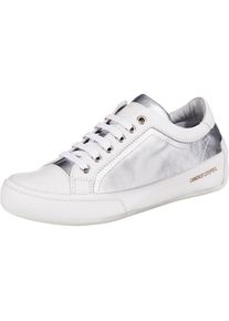 Candice Cooper, Herren Sneakers Low, Silber / Wei&szlig;