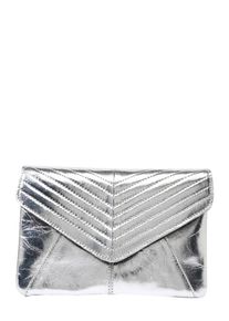 Pieces, Damen Tasche 'Pclila', Silber