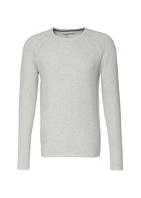 Revolution, Herren Strickpullover, Hellgrau