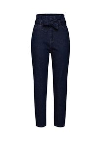 Review, Damen Jeans 'MOM BELTED', Dunkelblau