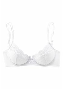 s.Oliver RED LABEL, Damen Push-up-BH, Wei&szlig;