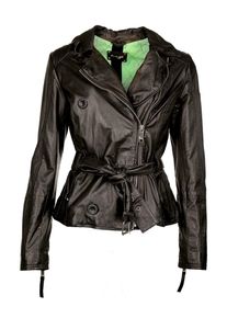 Maze, Damen Lederjacke 'Limo', Schwarz
