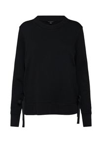 Banana Republic, Damen Sweatshirt 'LS SWEATSHIRT W TIES', Schwarz