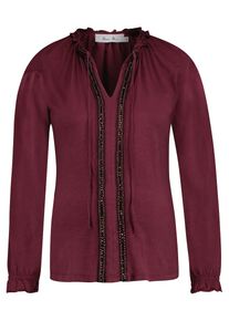Queen mum, Damen Top, Rot