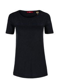 s.Oliver RED LABEL, Damen Shirt, Schwarz