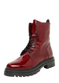 Mjus, Damen Schn&uuml;rrstiefel, Kirschrot