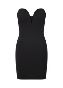 boohoo, Damen Kleid 'Strapless', Schwarz