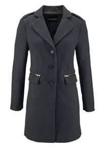 Bruno Banani, Damen Kurzmantel, Anthrazit