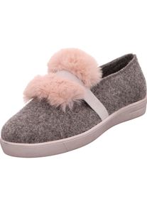 Romika, Damen Hausschuhe, Schlammfarben / Pastellpink