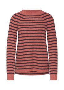 Review, Damen Pullover 'BASIC TURTLE RIB', Rosa / Schwarz