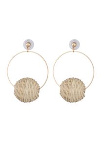 sweet deluxe, Damen Ohrschmuck, Beige