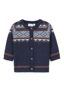 name it, Cardigan, Rauchblau / Nachtblau / Dunkelgrau / Dunkelorange / Wei&szlig;