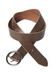 Tom Tailor Denim, Damen Ledergürtel, Taupe