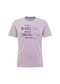 Tom Tailor, Herren Shirt, Lavendel