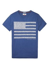 Tommy Jeans, Herren Hilfiger Denim T-Shirts "THDM CN T-SHIRT S/S 12", Blau