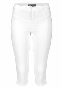 Arizona, Damen Caprijeans 'Shaping', Weiß
