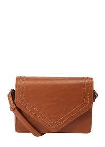 Tom Tailor Denim, Damen Umhängetasche 'LENA', Cognac