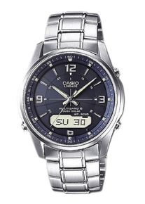 Casio, Herren Funk, Dunkelblau / Silber