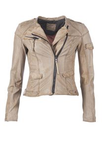 Maze, Damen Lederjacke 'Beckley', Cappuccino