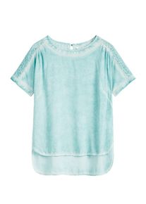 Sandwich, Damen Vintage-Top, Hellblau