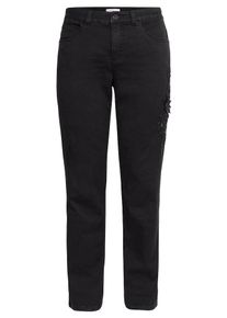 sheego Denim, Damen Jeans, Schwarz