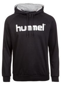 Hummel, Herren Kapuzenpullover, Schwarz / Weiß