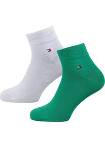 Tommy Hilfiger, Damen Socken, Gr&uuml;n