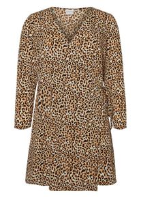 JUNAROSE, Damen Kleid, Camel / Braun