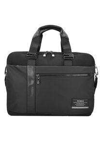 Samsonite, Herren Openroad Aktentasche Leder 45 cm Laptopfach, Schwarz