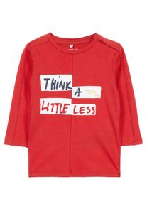 name it, T-Shirt, Rot / Schwarz / Weiß