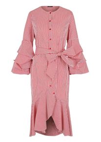 Apart, Damen Sommerkleid, Rot / Weiß