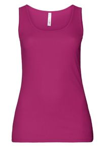 sheego Casual, Damen Tank Top, Magenta